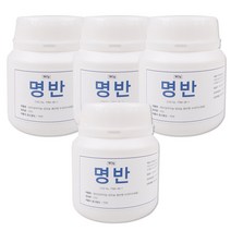 해호 삼현제약 명반(백반) 180g 4개, 단품, 단품
