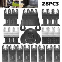 그라인더 멀티 커터날 세트 목재 석고보드 타일 만능커터날 28pcs