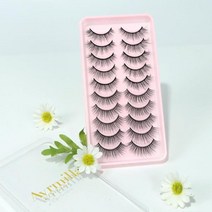 5 10 쌍 3D 밍크 속눈썹 자연 힐 메이크업 Cils 희미한 잔인 Maquiagem, 10Pairs-Y12