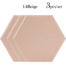 음향사운드디퓨저 방음 방음재 베이스트랩 스피커흡음판 흡음 판넬 103960, 0.8cm Low density_Large hexago, Beige