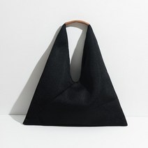자이언트얀가방 벨벳 꽈배기 두꺼운 뜨개실 니트MUL-2022 브랜드 여성 토트 호보 핸드백 삼각형 디자인 여