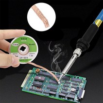 납제거 와이어 납땜용 솔더링 솔더용 인두기 납딱기 흡입와이어 구리선 리워크 soldering 3mm, 1개