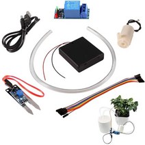 스프링쿨러 정원 마당 호수 잔디 토양 수분 센서 키트 arduino diy 관수 127, 하얀