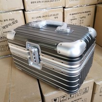 기내용 캐리어 모든 알루미늄 마그네슘 합금 가방 메이크업 박스 여성 15인치 가방 어머니 상자 홈 암호 상자 아름다움 상자 17인치, 7. 13인치(알루미늄-마그네슘 합금 상자 SF Exp, 8. 은색 총 색상 (소량 반점)