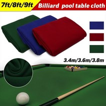 당구대천갈이 당구장창업 6pcs 스트립 매트 테이블 천으로 클럽 실내 전문 바 내구성 호텔 7 8 9피트 펠트 액세서리 커버 스포츠 게임, 빨간색, 7피트