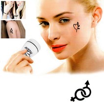 그린피앤에스 유앤미 타투 스탬프 라지형 L16 젠더 뷰티소품 문신 미용, 1, 본상품선택