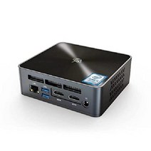 Beelink 8 세대 인텔 4 코어 스레드 i5-8279U 프로세서 (최대 4.1Ghz) 16G DDR4 RAM / 500GB NVMe M.2 SSD와 미니 PC 지원 4K 듀, SEI8-16G + 500GB-8279U