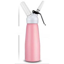 질소 휘핑기 유제품 크림용 쿠킹 대용량 거품기 기계, 레드 500ml