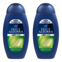 펠체아주라 맨 샤워 바디워시 샴푸 겸용 올인원 400ml X2개입 이탈리아 직수입