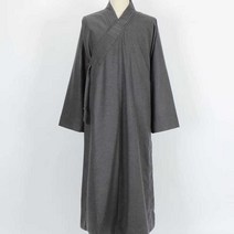 승려복 법복 가사장삼 두루마기코트 가을 모직 스님옷, 39 짙은 회색