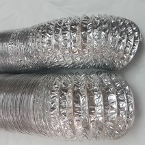 산업용 은박후렉시블10m 호일 은박자바라 닥트호스 고온용 주름관, 300mm, 1개