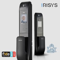 아이리시스 얼굴인식 디지털 도어락 (무상설치) / 현관문 방화문 노터치 안면인식 스마트 도어록, 링크온 IFP-7080(주키형)