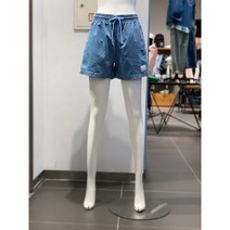 클라이드앤 클라이드 여성 스누피 밴딩 청반바지 FNBDP752F