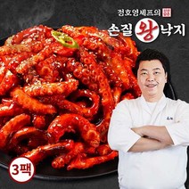 정호영셰프의 신선담은 손질왕낙지 170gX3팩+소스 50gX3팩, 단일옵션