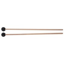 글로켄슈필 실로폰 채 스틱 세트 2pcs 38 8cm 벨 플라스틱 헤드 스틱 비터 준비물, 검은색