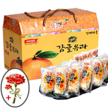 제주 감귤유과 1kg (개별포장) 어버이날 선물 부모님 한과