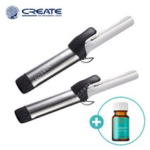 그리에이트 티타늄 컬링라인 볼륨 아이롱 봉 고데기, 화이트 32mm 사은품증정