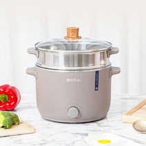 도무스 아일랜드 멀티쿠커 3L DP-3034AP냄비 찜기 스마트쿠커 전기쿠커 만능쿠커 멀티쿡 다용도쿠커 전기냄비 전기멀티쿠커 냄비 멀티포트 캠핑조리도구, 본상품
