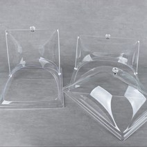 아크릴 커버 사각돔 소 AA 케익 커버 푸드 덮개 뚜껑 푸드 박스, 아크릴커버사각돔 소(기본형