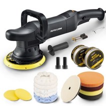 듀얼 광택기 700W 자동차 연마기 6인치 21mm 궤도 자동 폴리셔 샌더 왁싱, With crystal wax _220볼트230볼트 |