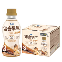매일유업 앱솔루트 명작 2FL 액상 분유 3단계 240ml x 6입 + 니플 세트, 26세트