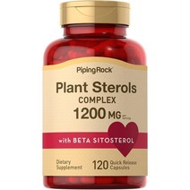 파이핑 록 식물스테롤 베타 시토스테롤 1200mg 120캡슐, 1개, 120개