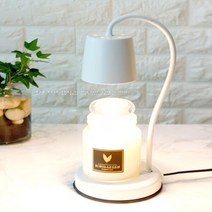 아트박스/소니가든 singleWhite캔들워머+캔들(21oz) SET/결혼집들이선물포장/카드메세지, 피오니(작약)