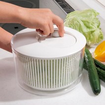 주방 채반 물빼기 짤순이 샐러드 야채 채소 물기제거 탈수기, 대