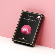 제이엠솔루션 액티브 핑크 스네일 브라이트닝 마스크팩 프라임 (10매) / 수분광채 피부진정 달팽이, 5개, 10개입