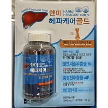 한미 헤파케어 골드 1000mg x 180캡슐, 3개