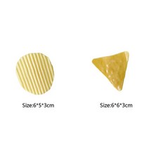 LadyCC 4PCS 귀여운 감자 칩 옥수수 Crisps 폴더 데이터 정렬 스낵 씰링 클립, 03 2A-2B