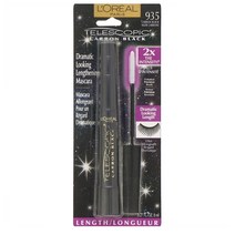 로레알파리 텔레스코픽 카본 블랙 마스카라 Telescopic Carbon Black, 1개, 기본