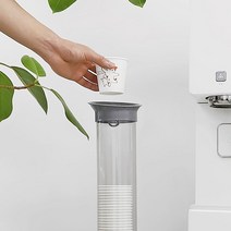 탕비실 라운지 카페 좁은 공간 대용량 종이컵 수거함, 상세페이지 참조, 상세페이지 참조