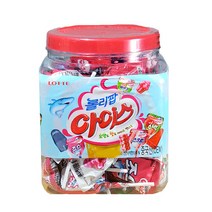 롯데 롤리팝 아이스 용기 60입 x 1통