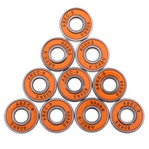 10Pcs ABEC-9 608RS 스케이트 보드 휠 베어링 롤러 베어링 베어링, 스틸, 오렌지