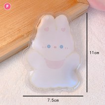 정원의자미니 겨울용 재사용 가능한 젤 핸드 워머 따뜻한 피팅 및 빠른 자체 난방 귀여운 핸드 워머 인, 06 F