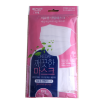 한스 의약외품 수술용 덴탈 마스크 일회용 화이트 10매입, 10개