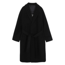 앤듀 유니 울혼방 세미오버 숄카라 벨티드코트 O194CT020P