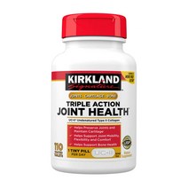 커클랜드 트리플 액션 조인트 헬스 110정 (타블렛) Kirkland Signature Triple Action Joint Health (110 Tablets), 1개