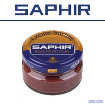 사피르 비즈왁스 슈크림/가죽보호영양공급/구두약/슈케어, (09)MAHOGANY, 1개