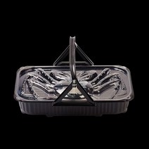 플라스틱 랍스타 용기 중형 50개 킹크랩 대게 일회용 배달 용기, 1, 1