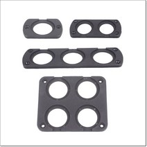 차박 DIY 소켓 매립형 볼트 메타 1구 2구 3구 4구 USB충전포트, 상품선택, 4-브라켓-4구