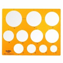 기타 코링)대형원형정규(템플렛 K-106F), 상세페이지 참조