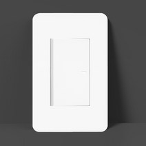 전기용품 베뉴 노출형 1구 스위치 화이트 철물용품/전기용품/전기스위치/전기콘센트/노출스위치/매입스위치/전원스위치/조명스위치/전구스위치, 단일 수량