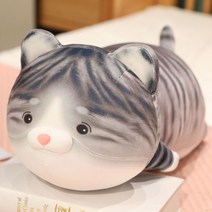 동물 인형 쿠션 침대 고양이 잠만보 초 대형 엄청 아기 무릎 강아지 마동석 이케아 독신 큰 애착 선물 배게 윌슨 긴, B, 50CM