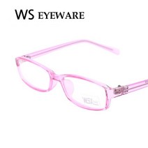 WS 핑크실루엣 안경테 안경프레임 아시안핏 금속 뿔테