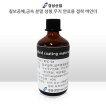 경성 칠보공예 금속 분말 성형 무기 안료용 접착 바인더