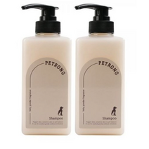 펫트롱 펫샴푸 베이비파우더향, 2개, 500ml