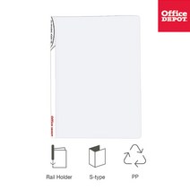 /오피스디포 둥근쫄대화일 A4 30매용(1O개입) 둥근쫄대화일 +IC011A, II옵션xII