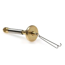 HERCULES 플라이 타이 도구 보빈 스레드 홀더가 있는 키트 와이어 스레더 매듭 휩 피니셔 해클 플라이어 보드킨 낚시 루어 제작 액세서리 (스레더 1개) 655772, Twister